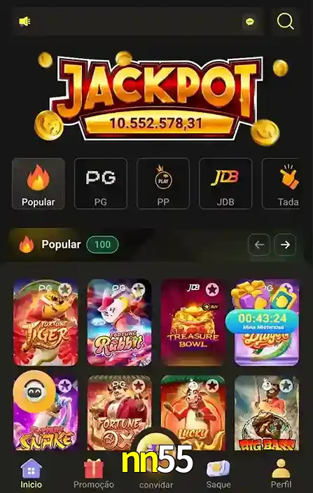Promoções Especiais no nn55 App